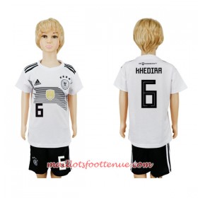 Maillot/Tenue Allemagne Khedira 6 Enfant Domicile Coupe du monde 2018